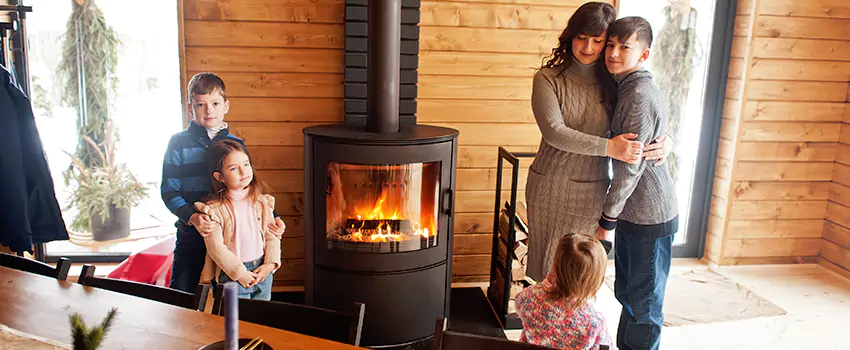 Morso Cast Iron Fireplace Insert Installation in Macomb, Illinois