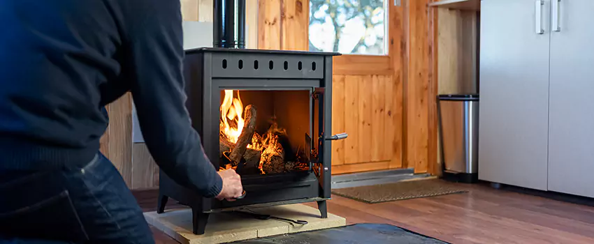 Open Hearth Wood Fireplace Installation in Macomb, IL