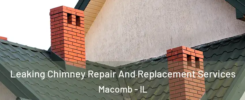  Leaking Chimney Repair And Replacement Services Macomb - IL
